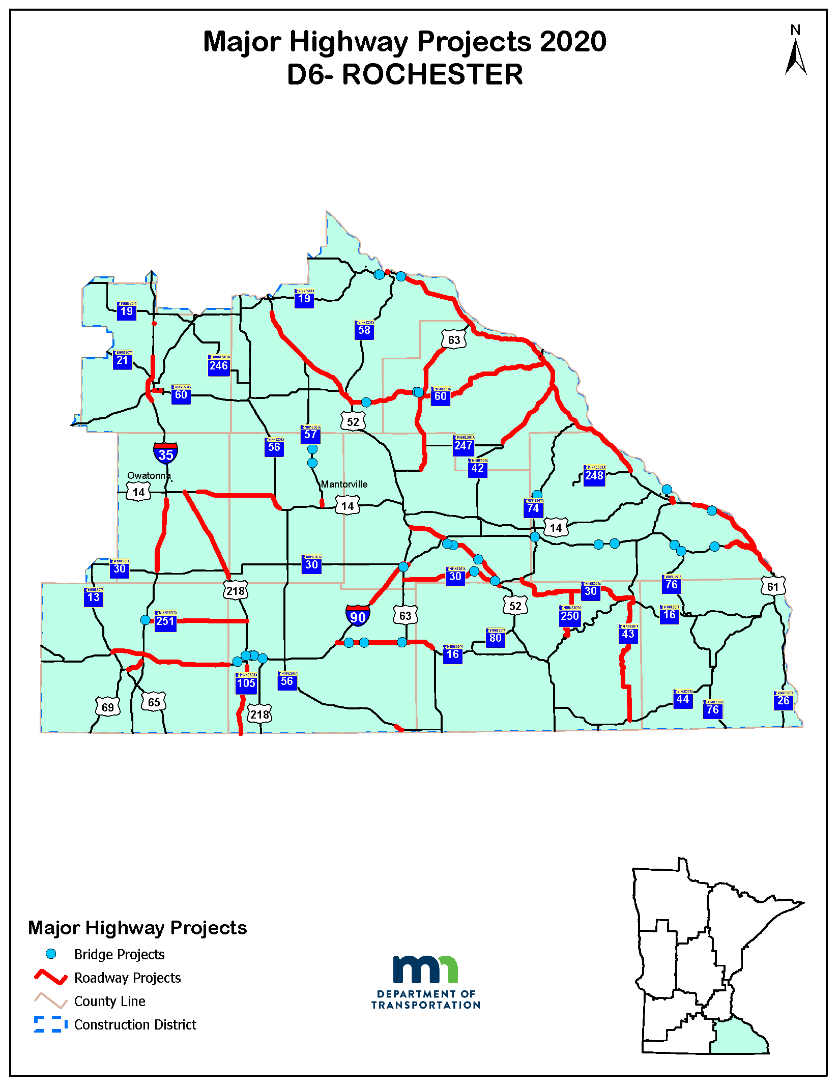 Major Projects Mndot District 6 Congressional Briefing Mndot 5989