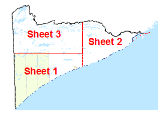 Cook County image map with link to county map