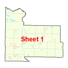 Morrison County image map with link to county map