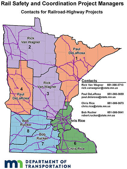 Freight, Railroads & Waterways Contacts - MnDOT